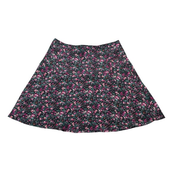 Aritzia Wilfred Terrasse Silk Mini Skirt Women's Size 2 Floral Print - Picture 2 of 5